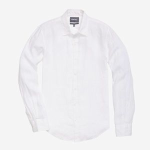 Bonobos Men’s Washed Linen Shirt Slim Fit (Size S)